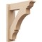 Ekena Millwork 5 1/2-in W x 18-in D x 22-in H Balboa Trad Rough Cedar Woodgrain TimberThane Outlooker, Primed Tan OUTUR055X18X22BOA04RCPR - alternate 1